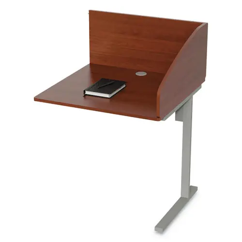 Linea Italia® Study Carrell Add On, 1-Leg, Cherry