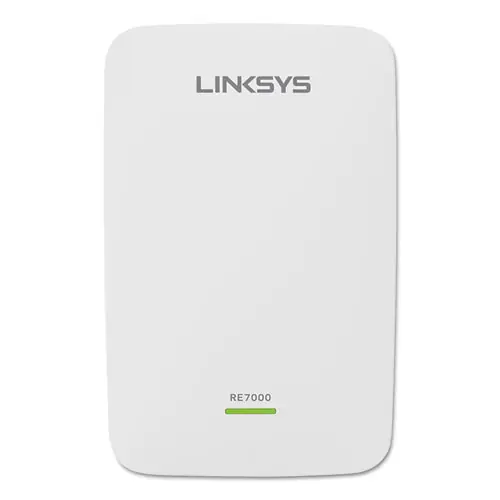 LINKSYS™ RE7000 Max-Stream AC1900+ Wi-Fi Range Extender, 1 Port, Dual-Band 2.4 GHz/5 GHz