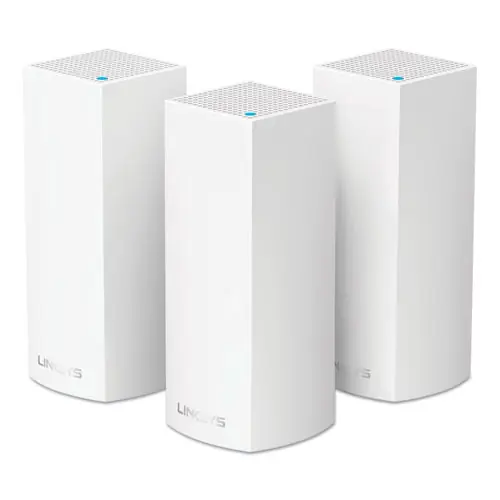 LINKSYS™ Velop Whole Home Mesh Wi-Fi System, Tri-Band, 1 Port
