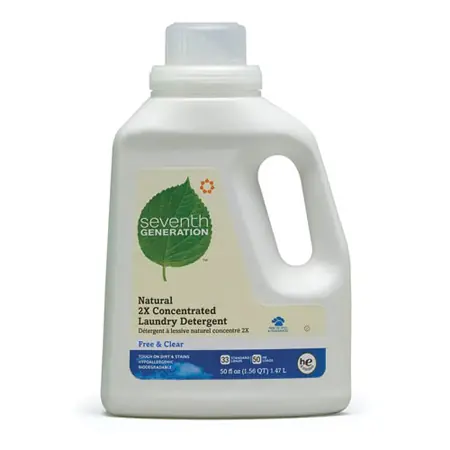 Liquid Laundry 2x Concentrated Detergent, 32 Loads, 6/50 Oz Bottles