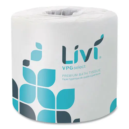 Livi® VPG Select Bath Tissue, 2-Ply, White, 420 Sheets, 60 Rolls/Carton