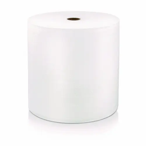 LoCor® Hard Wound Roll Towel, 1-Ply, 8" x 1,000 ft, White, 6 Rolls/Carton