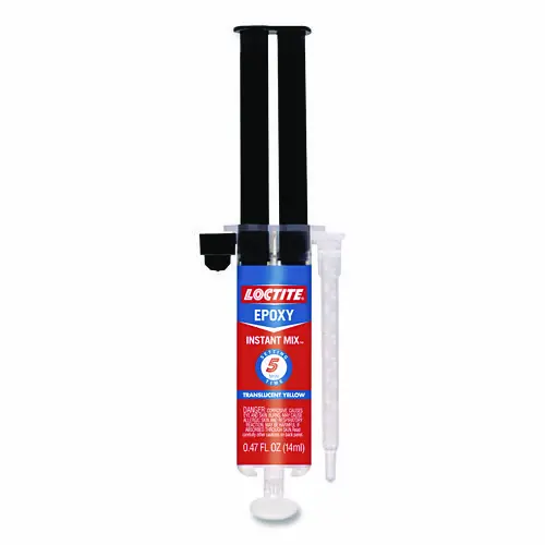Loctite® Instant Mix Epoxy, 0.47 oz, Dries Clear