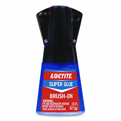 Loctite® Super Glue Brush On, 0.17 oz, Dries Clear