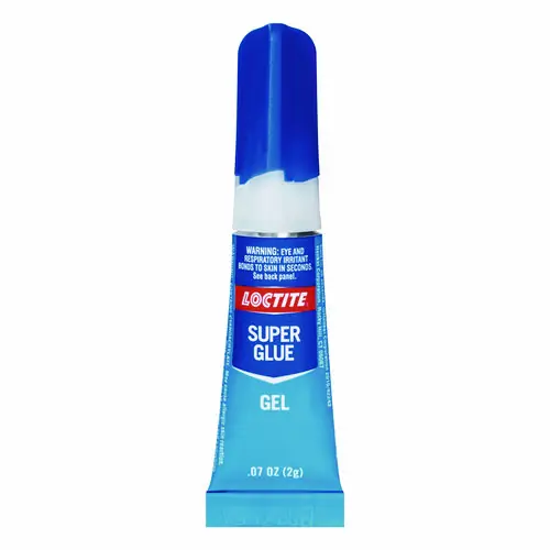 Loctite® Super Glue Gel Tubes, 2/Pack, 0.07 oz Each, Dries Clear