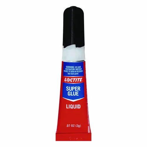 Loctite® Super Glue Liquid Tubes, 0.07 oz, Dries Clear, 2/Pack