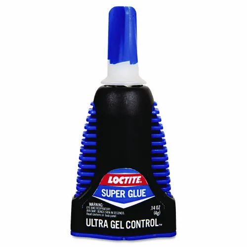 Loctite® Ultra Gel Control Super Glue, 0.14 oz, Dries Clear