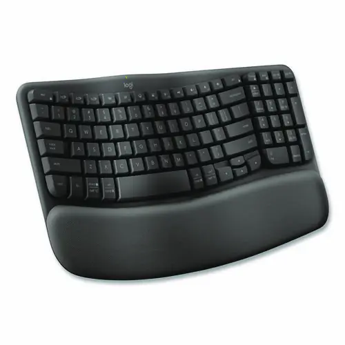 Logitech® ERGO Wave Keyboard for Business, Graphite