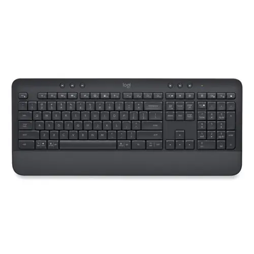 Logitech® Signature K650 Wireless Comfort Keyboard, Graphite