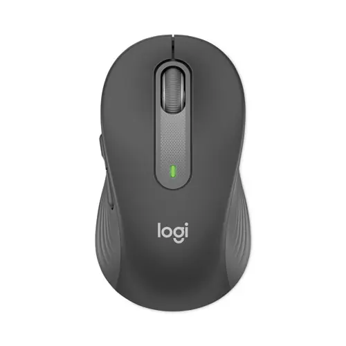 Logitech® Signature M650 for Business Wireless Mouse, Medium, Right Handed, Graphite
