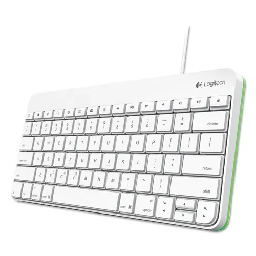 Logitech® Wired Keyboard for iPad, Apple Lightning, White