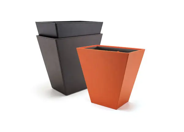 London Slender Flare Waste Can