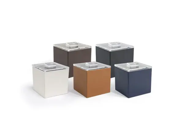 London Square Ice Bucket with Acrylic Lid