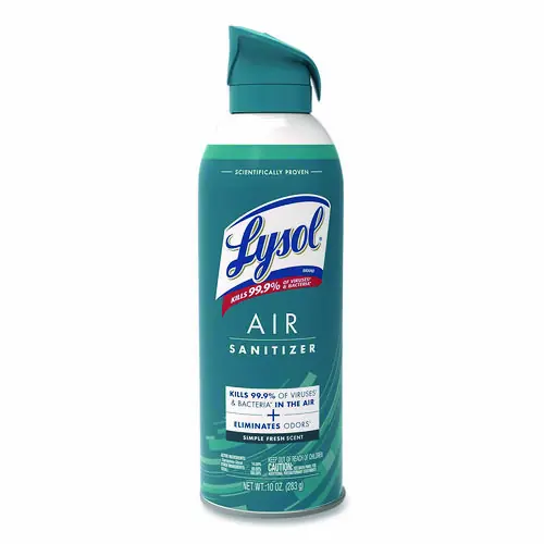 LYSOL® Brand Air Sanitizer Spray, Simple Fresh, 10oz Aerosol Spray