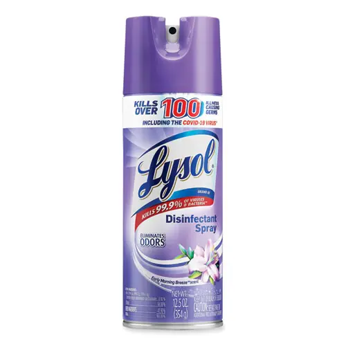 LYSOL® Brand Disinfectant Spray, Early Morning Breeze, 12.5 oz Aerosol