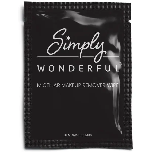 Makeup Remover Wipes, Simply Wonderful Micellar Wipes