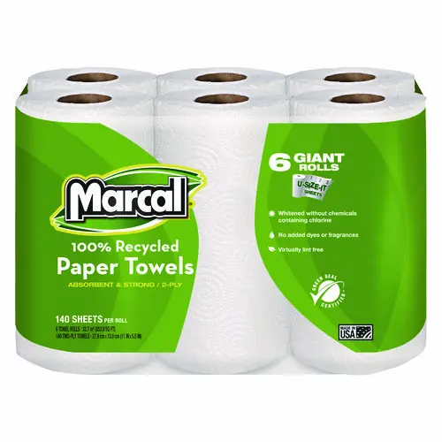 Marcal® 100% Premium Recycled Kitchen Roll Towels