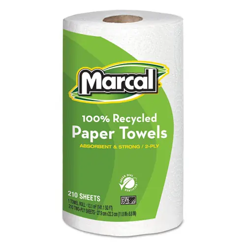 Marcal® 100% Premium Recycled Kitchen Roll Towels