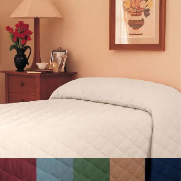 Martex Queen Size, Solid Color Bedspread, Choice of 6 Colors