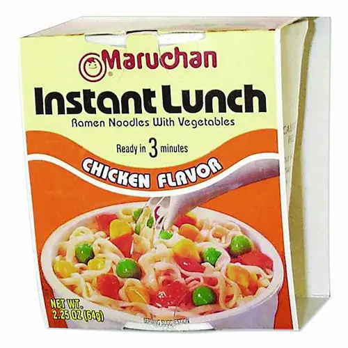 Maruchan® Instant Lunch, Chicken, 2.25 oz Cups, 12/Carton