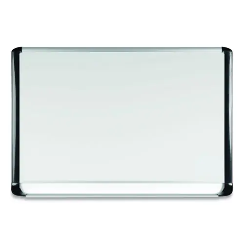MasterVision® Gold Ultra Magnetic Dry Erase Board, 72" x 48", White Surface with Black/Satin Aluminum Frame