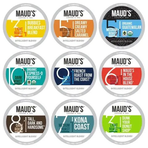 Maud’s Coffee Pods, 100/Ca – Various