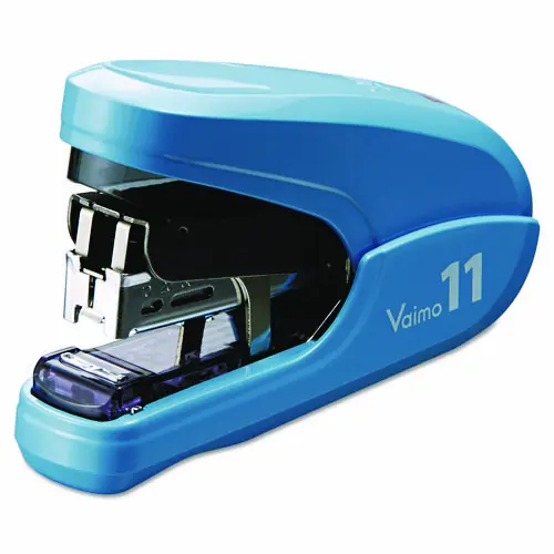 MAX Vaimo Stapler, 35-Sheet Capacity, Blue