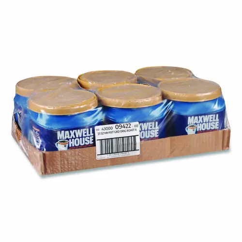 Maxwell House® Coffee, Original, 27.5 oz Canister, 6/Carton