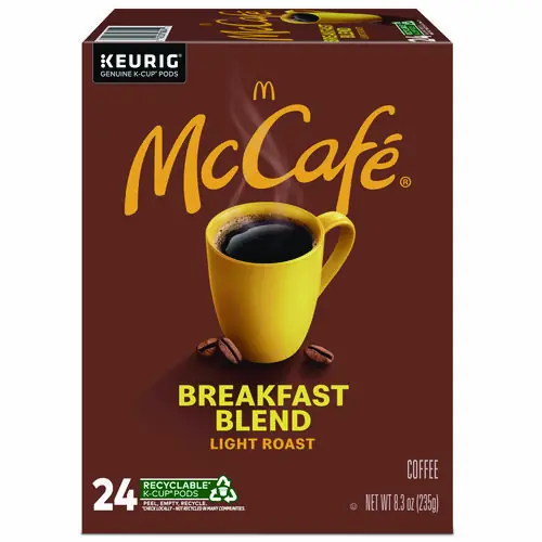 McCafe® Breakfast Blend K-Cup, 24/BX