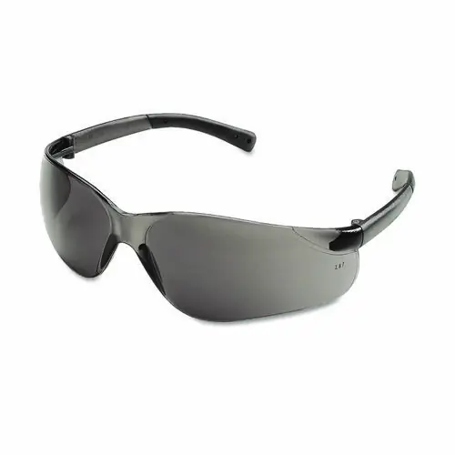 MCR™ Safety BearKat Safety Glasses, Wraparound, Gray Lens, 12/Box
