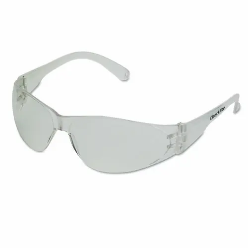 MCR™ Safety Checklite Scratch-Resistant Safety Glasses, Clear Lens, 12/Box