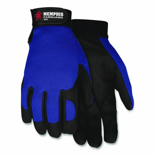 MCR™ Safety Clarino® Synthetic Leather Palm Mechanics Gloves