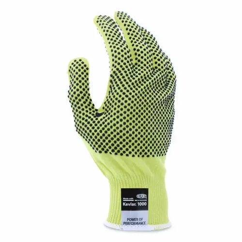 MCR™ Safety CutPro Kevlar Gloves 9396, Yellow/Black, Small, Pair