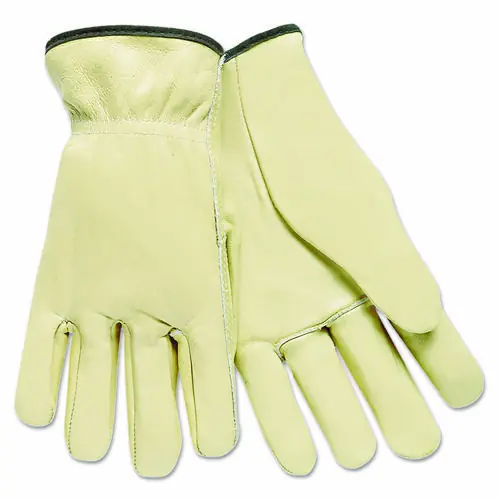 MCR™ Safety Full Leather Cow Grain Work Gloves