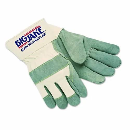 MCR™ Safety Heavy-Duty Side Split Gloves, Large, Dozen - Non-Stock Item - Extended Delivery Time