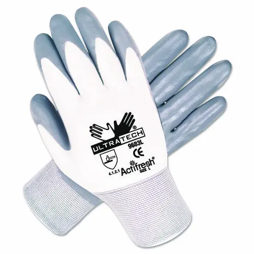 MCR™ Safety Ultra Tech Nitrile-Coated Gloves, Medium, Dozen - Non-Stock Item, Extended Delivery Time