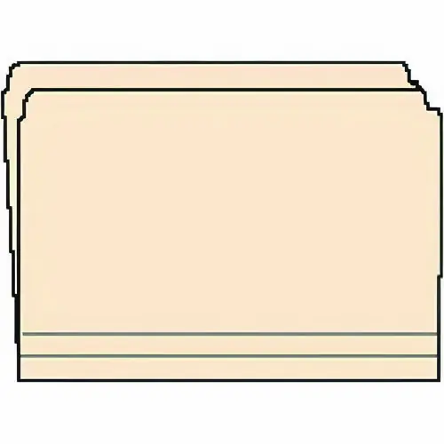 Medical Arts Press® Heavy-Duty Top Tab Fastener Folders