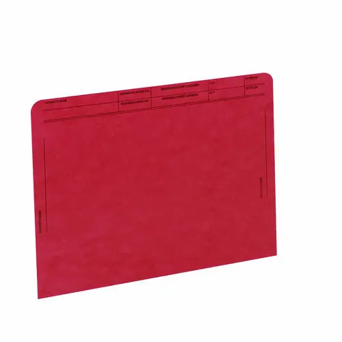 Medical Arts Press® Patient File Pocket, Letter Size, Red, 50/Box