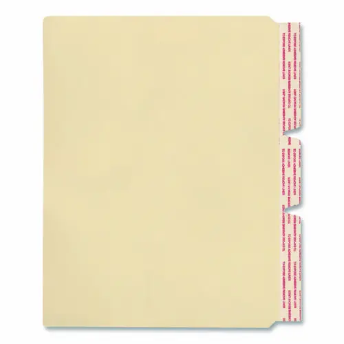 Medical Arts Press® Standard Side-Flap Classification Folder Dividers