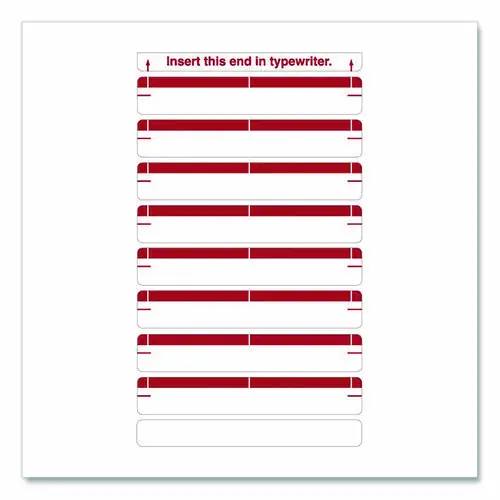 Medical Arts Press® Type-On Write-On Sheet Style Labels, 8 Labels/Sheet, 31 Sheets/Pack