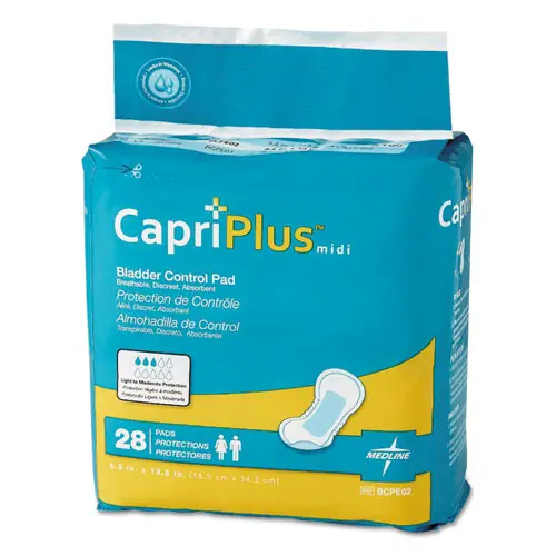 Medline Capri Plus™ Bladder Control Pads