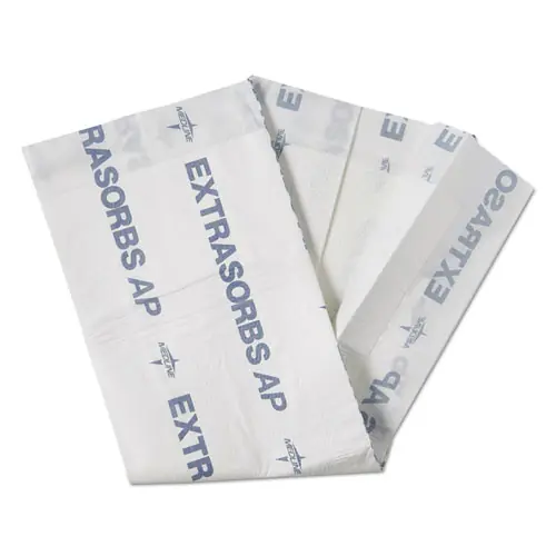 Medline Extrasorbs Air-Permeable Disposable DryPads