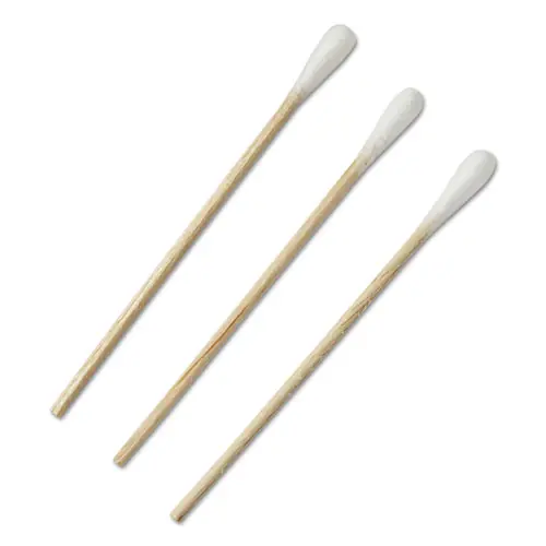 Medline Non-Sterile Cotton Tipped Applicators, Wood, 3", 1,000/Box