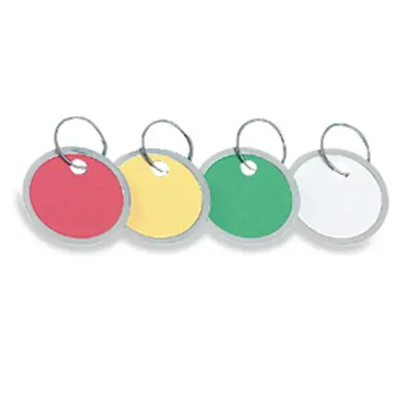Metal Rim Key Tags 50