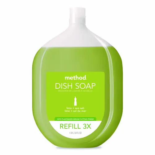 Method® Dish Soap Refill, Lime and Sea Salt Scent, 54 oz Bottle