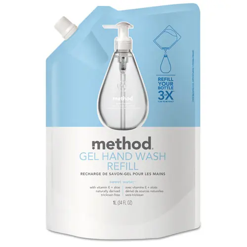Method® Gel Hand Wash Refill, Sweetwater Scent, 34 oz