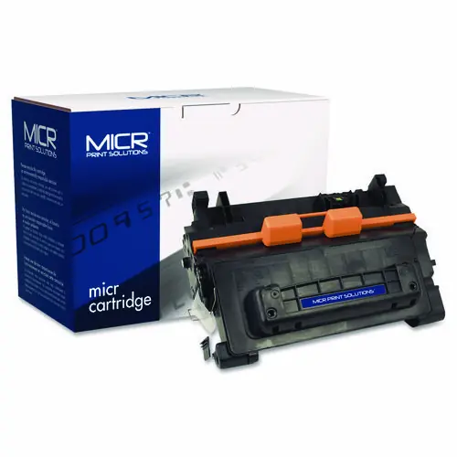 MICR Print Solutions Compatible CC364A(M) (64AM) MICR Toner Cartridge, Black, 10,000 Page Yield