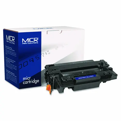 MICR Print Solutions Compatible CE255A(M) (55AM) MICR Toner, 6,000 Page-Yield, Black