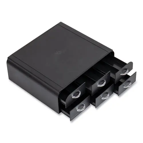 Mind Reader 2-Tier 6-Drawer Single Serve Coffee Pod Drawer, Black