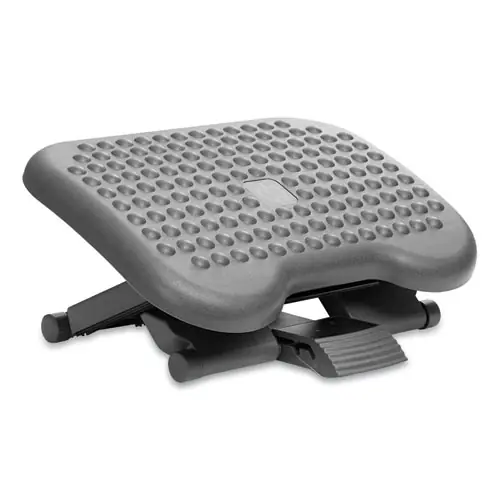 Mind Reader Comfy Footrest, Black